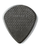 Dunlop Púas Max Grip Jazz III 471R3C(24) 1.38mm, Gris con 10 piezas