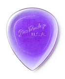 Dunlop Púas Stubby Jazz 474R2.0(24) 2.00mm, Violeta con 10 piezas