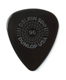 Dunlop Púas Prime-Grip Delrin 500 450B.96(36) .96mm, Negro con 10 piezas