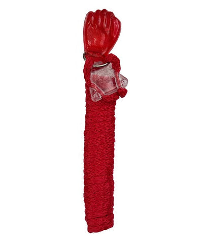 El Cometa Tahalí­ 161/13-RD (10) para Guitarra Española/Clásica con Manita-Cordón, Rojo, 10 pzas