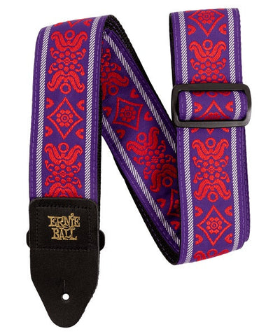 Ernie Ball Tahalí­ Jacquard 5330 Royal Flush Red