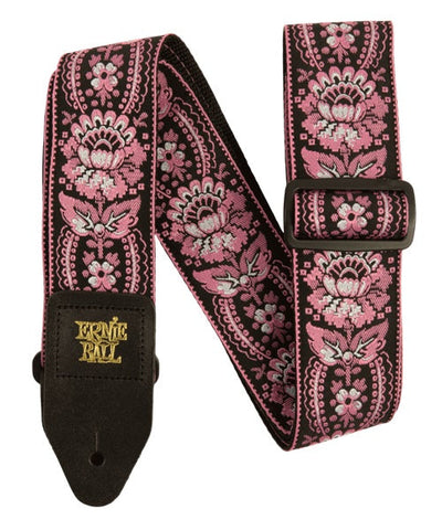 Ernie Ball Tahalí­ Jacquard 5347 Pink Orleans