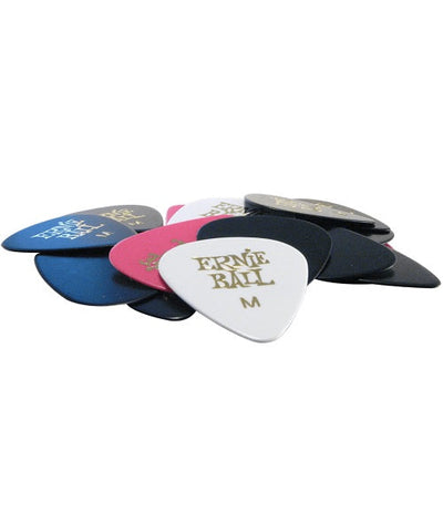 Ernie Ball Púas Standard 9172(24) Medium Varios Colores con 24 piezas