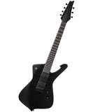 “Exclusiva en Repertorio Wagner Online” Ibanez Guitarra Eléctrica Negro Mate ICTB721-BKF con Funda, Serie Iceman Iron Label