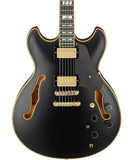 Ibanez Guitarra Eléctrica Negro Mate JSM20-BKL con Estuche, John Scofield