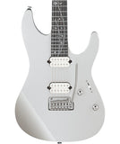 "Exclusiva en Repertorio Wagner Online" Ibanez Guitarra Eléctrica TOD10 Plata Brillante con Funda, Tim Henson
