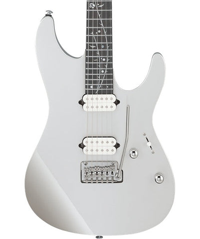 "Exclusiva en Repertorio Wagner Online" Ibanez Guitarra Eléctrica TOD10 Plata Brillante con Funda, Tim Henson