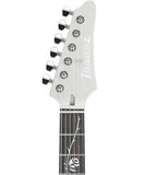 "Exclusiva en Repertorio Wagner Online" Ibanez Guitarra Eléctrica TOD10 Plata Brillante con Funda, Tim Henson
