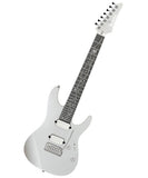 “Exclusiva en Repertorio Wagner Online” Ibanez Guitarra Eléctrica 7 Cuerdas TOD70 Plata Brillante con Funda, Tim Henson