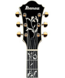 "Exclusiva en Repertorio Wagner Online" Ibanez Guitarra Eléctrica Negro AS93SP-BK, Artcore Expressionist