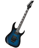 Ibanez Guitarra Eléctrica Entintada Azul/Sombreado Negro GRG320FA-TBS, Serie Gio