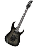 Ibanez Guitarra Eléctrica Entintada Negro/Sombreado Negro GRG320FA-TKS, Serie Gio