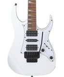 Ibanez Guitarra Eléctrica RG450DXB-WH Blanca, Serie RG