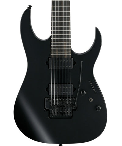 "Exclusiva en Repertorio Wagner Online" Ibanez Guitarra Eléctrica 7 Cuerdas Negro Mate RGRB720-BKF, Serie RG Iron Label