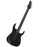 "Exclusiva en Repertorio Wagner Online" Ibanez Guitarra Eléctrica Negro Mate RGRTBB21-BKF Baritono, Serie RG Iron Label
