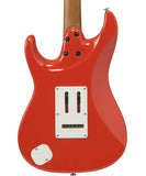 “Exclusiva en Repertorio Wagner Online” Ibanez Guitarra Eléctrica Rojo Bermellon AZ2204NW-VR con Estuche, Serie AZ Prestige