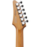 “Exclusiva en Repertorio Wagner Online” Ibanez Guitarra Eléctrica Rojo Bermellon AZ2204NW-VR con Estuche, Serie AZ Prestige
