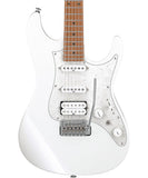 “Exclusiva en Repertorio Wagner Online” Ibanez Guitarra Eléctrica Blanco Perla AZ2204-PW con Estuche, Serie AZ Prestige