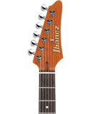 "Exclusiva en Repertorio Wagner Online" Ibanez Guitarra Eléctrica Turquesa AZ2203N-ATQ con Estuche, Serie Azes Prestige