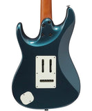 "Exclusiva en Repertorio Wagner Online" Ibanez Guitarra Eléctrica Turquesa AZ2203N-ATQ con Estuche, Serie Azes Prestige