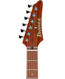 "Exclusiva en Repertorio Wagner Online" Ibanez Guitarra Eléctrica Entintado Gris/Sombreado Azul AZ2407F-SDE con Estuche, Serie Azes Prestige