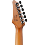 Ibanez Guitarra Eléctrica Negro Transparente/Sombreado Negro AZ22S1F-TKS, Serie Azes