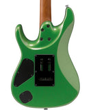 “Exclusiva en Repertorio Wagner Online” Ibanez Guitarra Eléctrica Verde Manzana Metálico AZ2402-AGM con Estuche, Serie AZ Prestige