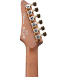 “Exclusiva en Repertorio Wagner Online” Ibanez Guitarra Eléctrica Entintado Café/Sombreado Café AZ47P2K-DEB con Funda, Serie AZ Premium