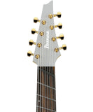“Exclusiva en Repertorio Wagner Online” Ibanez Guitarra Eléctrica 8 Cuerdas Plata Mate RGDMS8-CSM, Serie RGD Axe Design Lab