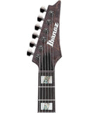 "Exclusiva en Repertorio Wagner Online" Ibanez Guitarra Entintado Negro Mate RGT1221PB-DTF con Funda, Serie RG Premium