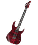 “Exclusiva en Repertorio Wagner Online”  Ibanez Guitarra Rojo Entintado Mate RGT1221PB-SWL con Funda, Serie RG Premium