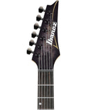 “Exclusiva en Repertorio Wagner Online” Ibanez Guitarra Eléctrica Entintado Negro Mate RGA21P1PB-DRL con Funda, Serie RGA Premium