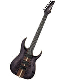 “Exclusiva en Repertorio Wagner Online” Ibanez Guitarra Eléctrica Entintado Negro Mate RGA21P1PB-DRL con Funda, Serie RGA Premium