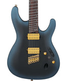 "Exclusiva en Repertorio Wagner Online" Ibanez Guitarra Eléctrica Azul Mate SML721-MAM, Serie S Axe Design Lab