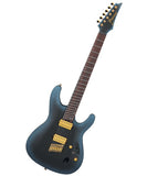 "Exclusiva en Repertorio Wagner Online" Ibanez Guitarra Eléctrica Azul Mate SML721-MAM, Serie S Axe Design Lab