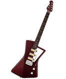 "Exclusiva en Repertorio Wagner Online" Sterling by Music Man Guitarra Eléctrica ST-GOLDIE-VLT-R2 Vino Metálico, St. Vincent Goldie