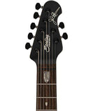 "Exclusiva en Repertorio Wagner Online" Sterling by Music Man Guitarra Eléctrica 7 Cuerdas Negro Mate ST-JP70-SBK-R1, Serie John Petrucci JP70