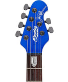 "Exclusiva en Repertorio Wagner Online" Sterling by Music Man Guitarra Eléctrica Azul Metálico Mate ST-MAJ100-SSP-R1, Serie Majesty MAJ100