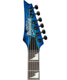 Ibanez Guitarra Eléctrica Azul Transparente Sombreado GRGR221PA-AQB, Serie Gio