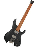 Ibanez Guitarra Eléctrica Negra Mate QX52-BKF con Funda, Serie Q