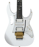 Ibanez Guitarra Eléctrica Blanca con Funda JEM7VP-WH, Steve Vai