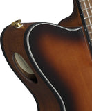 Ibanez Guitarra Electroacústica Café Sombreado Negro Mate FRH10N-BSF, Serie FRH