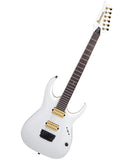 "Exclusiva en Repertorio Wagner Online" Ibanez Guitarra Eléctrica Blanco Aperlado Mate JBM10FX-PWM, Jake Bowen