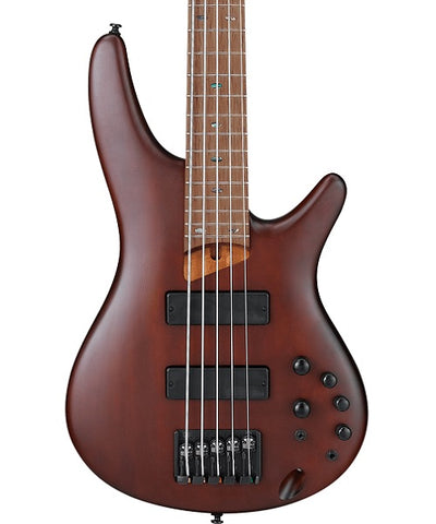 Ibanez Bajo Eléctrico 5 Cuerdas Caoba SR505E-BM, Serie SR