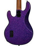 "Exclusiva en Repertorio Wagner Online" Sterling by Music Man Bajo Eléctrico Morado Brillante con Funda RAY34-PSK-R2, StingRay