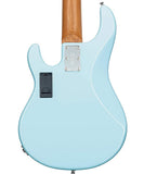 "Exclusiva en Repertorio Wagner Online" Sterling by Music Man Bajo Eléctrico Azul Pastel de 5 Cuerdas con Funda RAY35HH-DBL-M2, StingRay