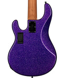 "Exclusiva en Repertorio Wagner Online" Sterling by Music Man Bajo Eléctrico Morado Brillante de 5 Cuerdas con Funda RAY35-PSK-R2, StingRay