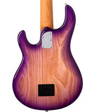 “Exclusiva en Repertorio Wagner Online” Music Man Bajo Eléctrico 5 Cuerdas Natural/Sombreado Morado con Estuche 208-77-20-05-MB-CR, StingRay 5 Special HH