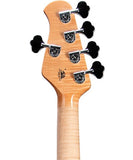 “Exclusiva en Repertorio Wagner Online” Music Man Bajo Eléctrico 5 Cuerdas Natural/Sombreado Azul con Estuche 246-SPT-11-00-MB-C1, BFR StingRay 5 Special HH