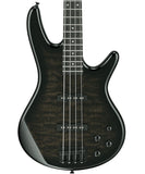 Ibanez Bajo Eléctrico Negro Transparente Sombreado GSR280QA-TKS, Serie Gio